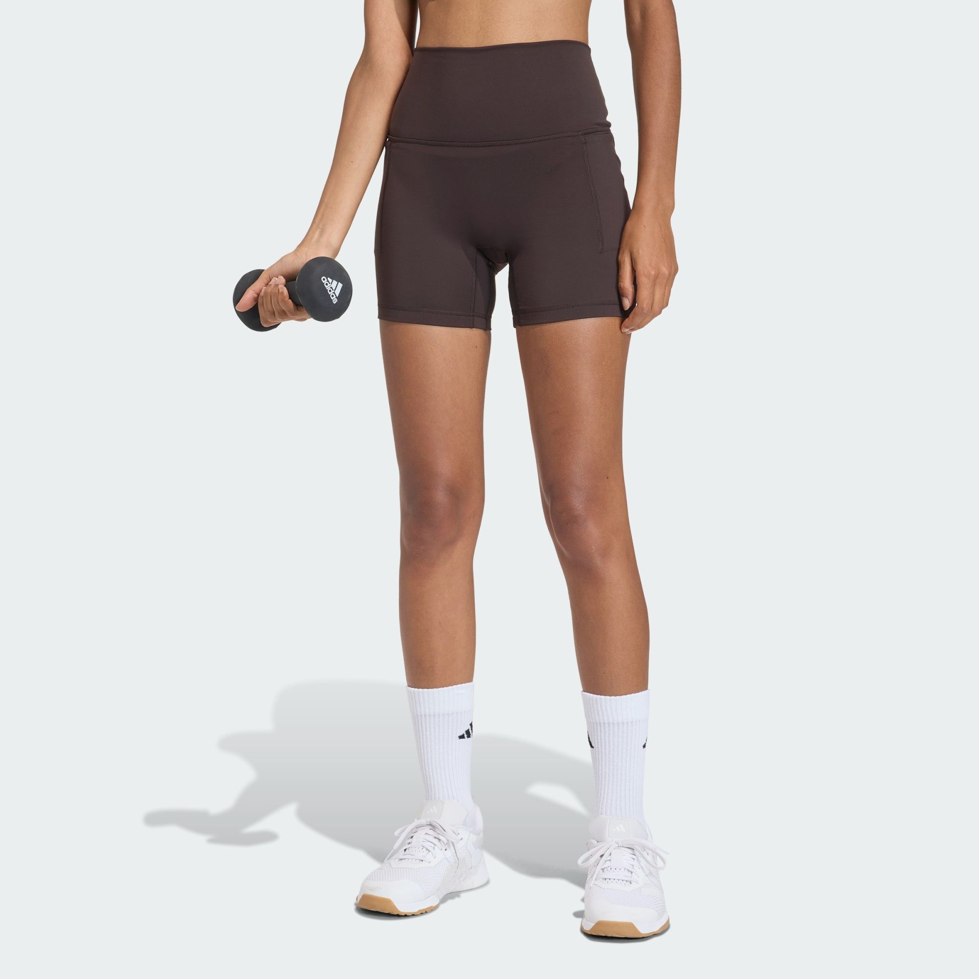adidas Performance Trainingsshorts 3-STREIFEN STUDIO ALL ME BOOTY SHORT LEGGINGS