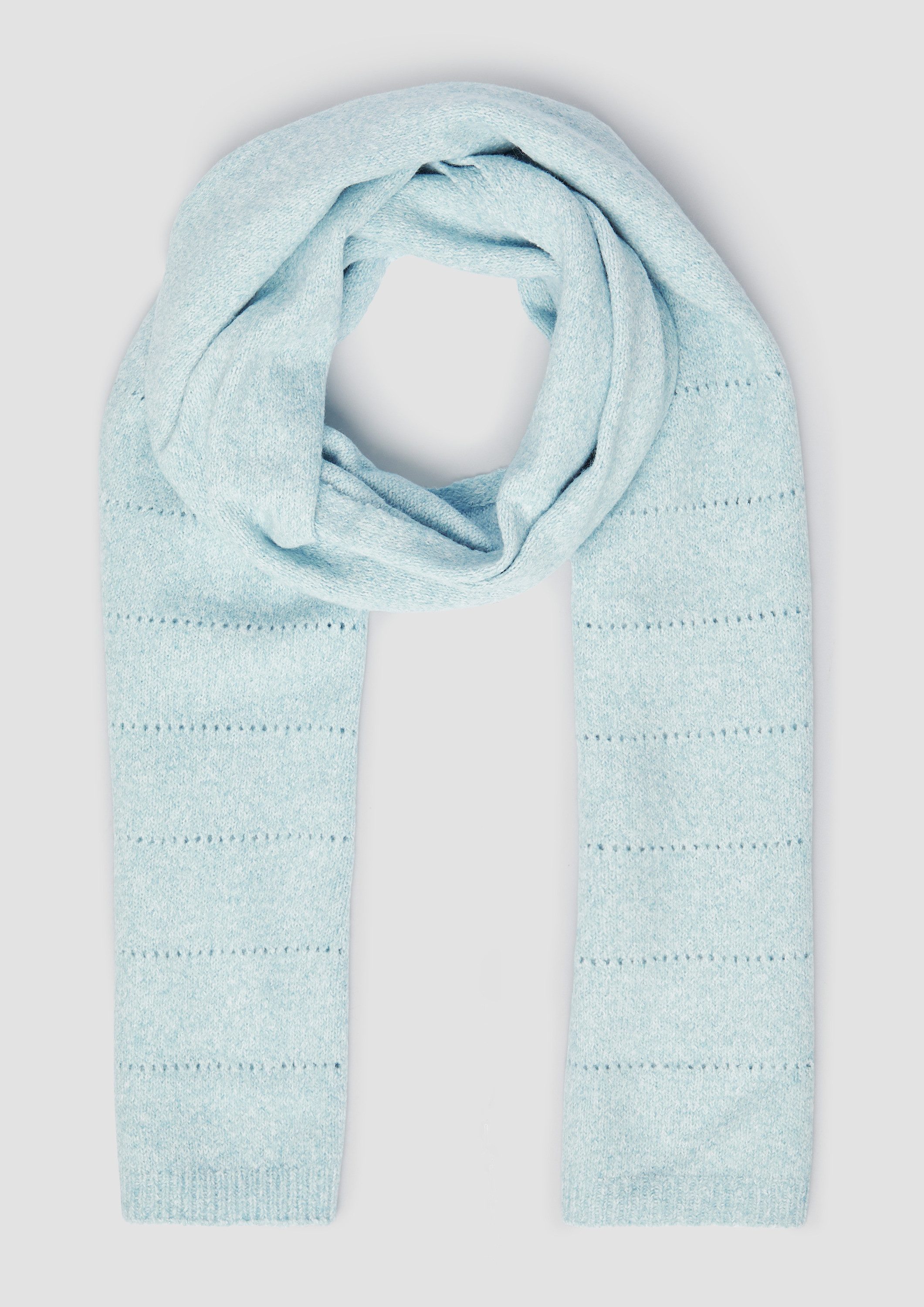 s.Oliver Schal Tuch, Schal aus Ajourstrick günstig online kaufen