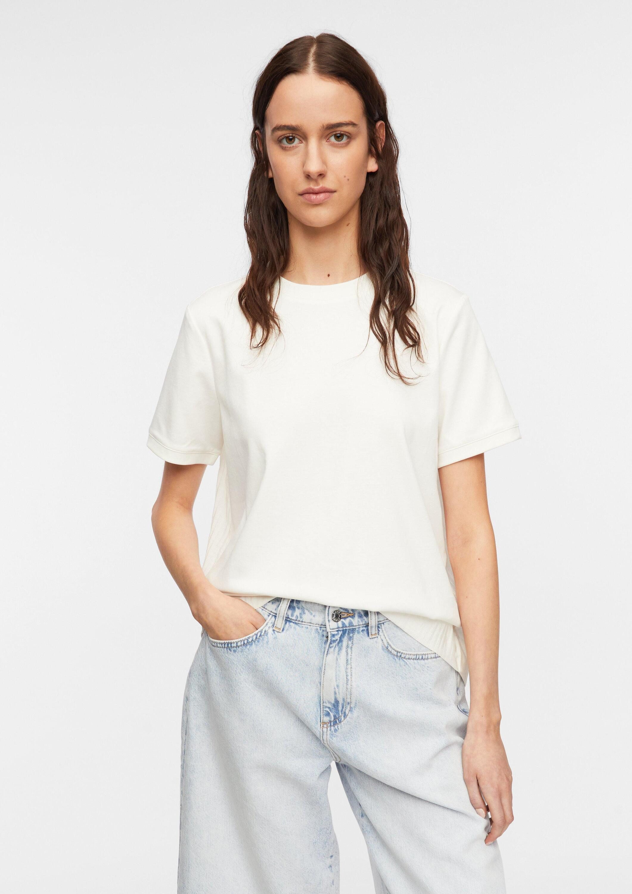 comma Kurzarmshirt T-Shirt T-Shirt