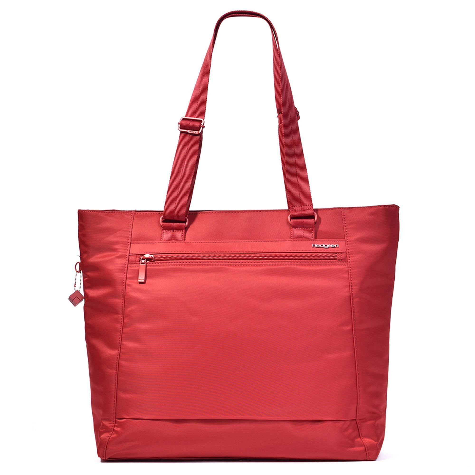 Nylon Shopper sun dried Inner City, tomato Hedgren