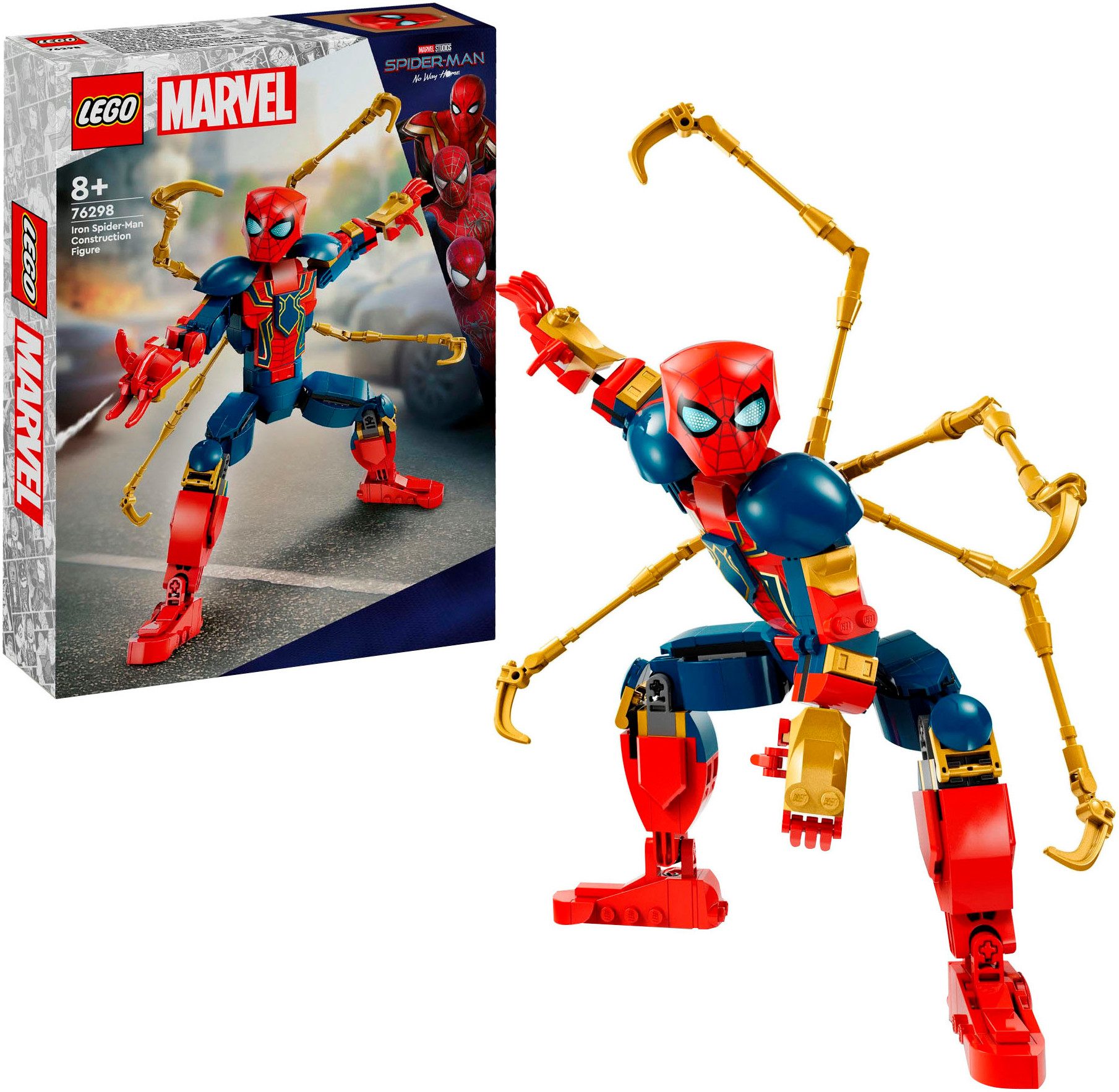 LEGO® Iron Spider-Man Baufigur (76298), LEGO Super Heroes Konstruktionsspie günstig online kaufen