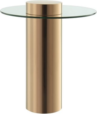 Kayoom Beistelltisch Beistelltisch Ontario 125, Minimalistisches Design, Säulengestell, pflegeleicht