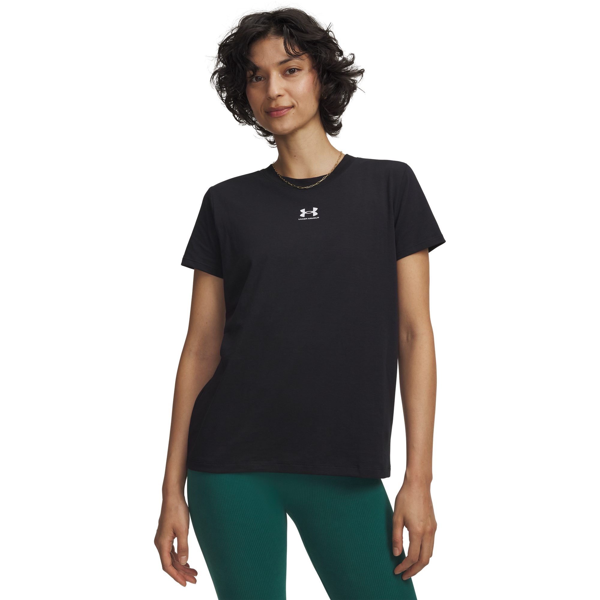 Under Armour® T-Shirt UA RIVAL CORE SS mit Rundhalsausschnitt, Kurzarm-Design, schnelltrocknend