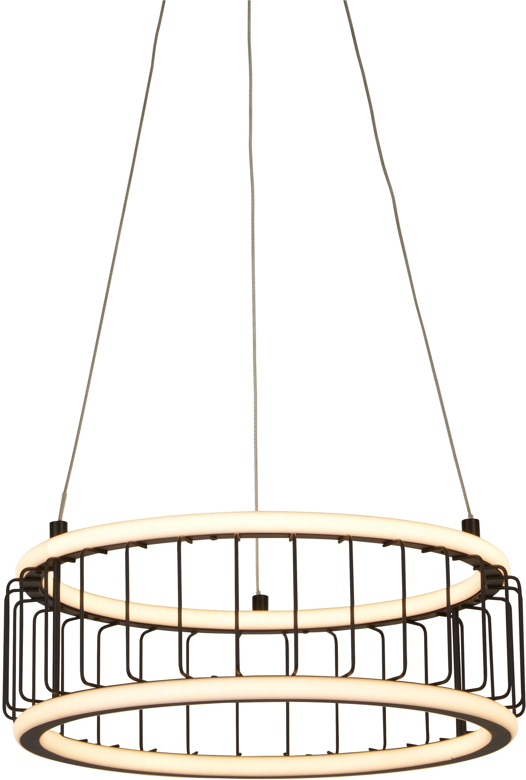 Searchlight LED-Hängeleuchte Hängeleuchte Circolo, 1-flammig, LED fest integriert, Warmweiß, Elegante Optik