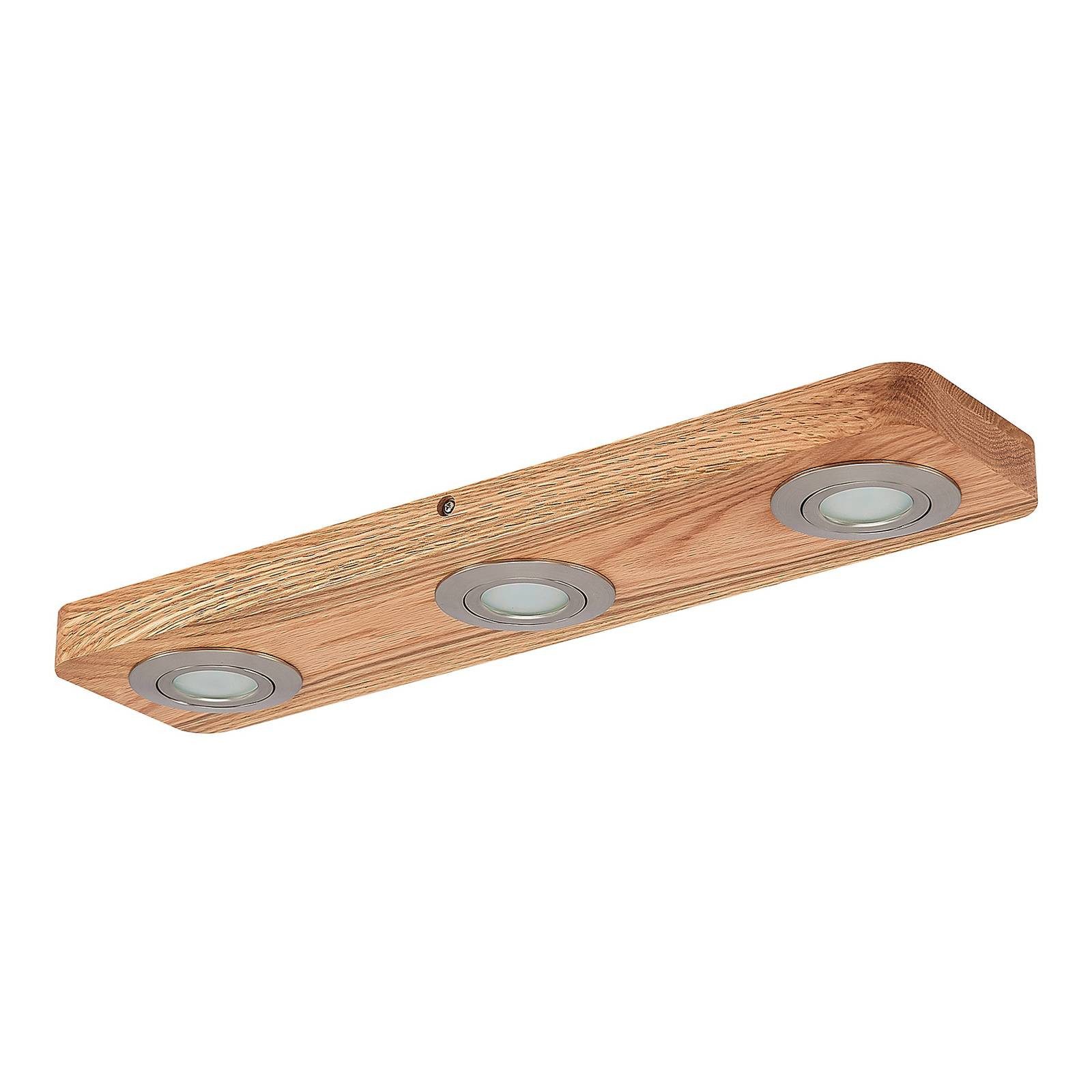 Lindby Deckenleuchten Mikari, 3 x 4,2 W LED, warmweiß günstig online kaufen