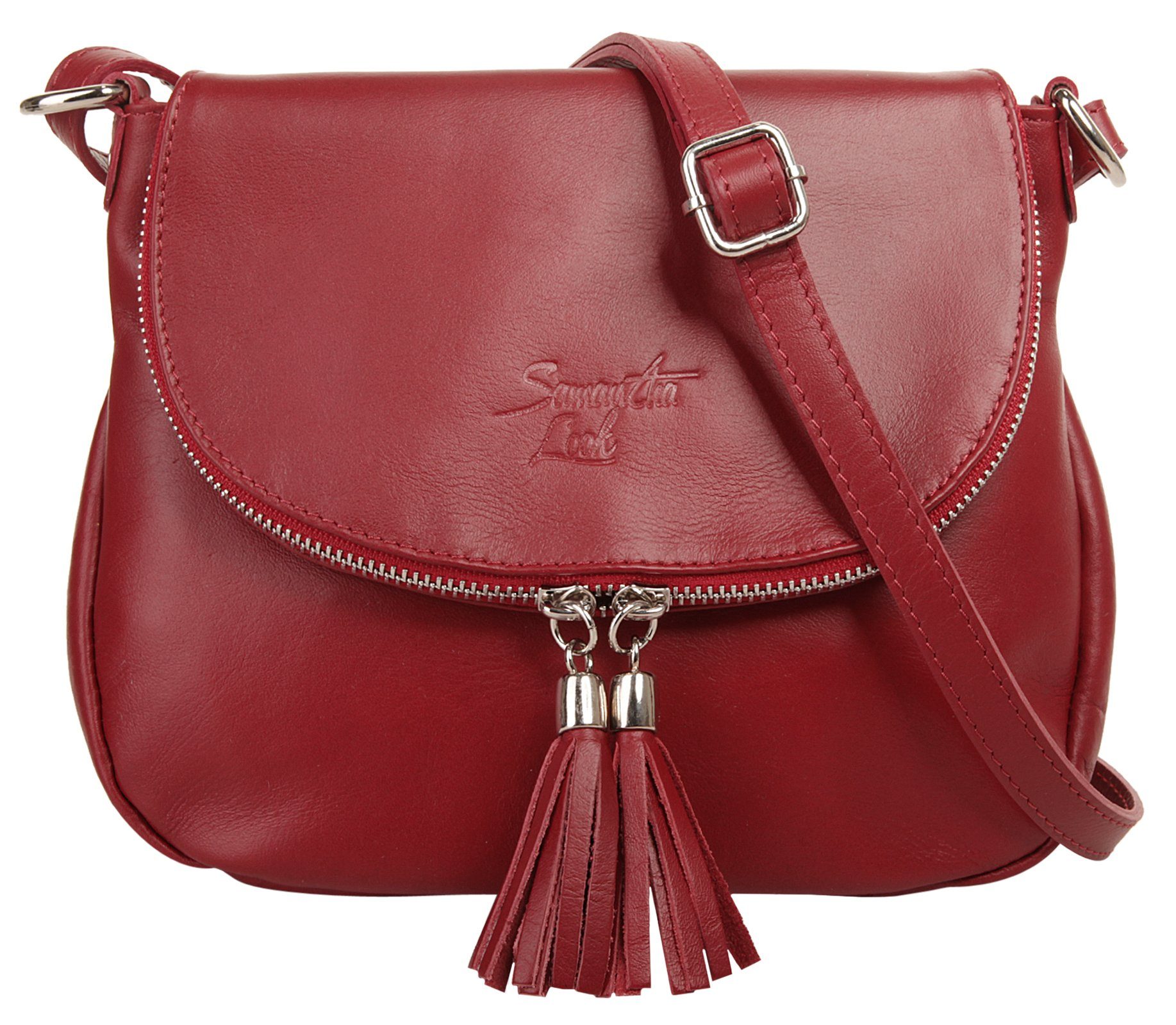 Samantha Look Umhängetasche, echt Leder, Made günstig online kaufen