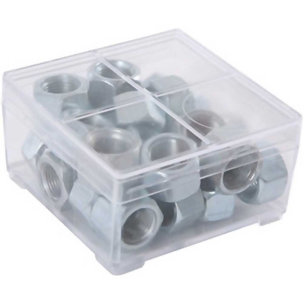 Muttern Bach Sechskantmutter M10,5 f. Sram 3-Gang Packung zu 25 Stück ca.200g