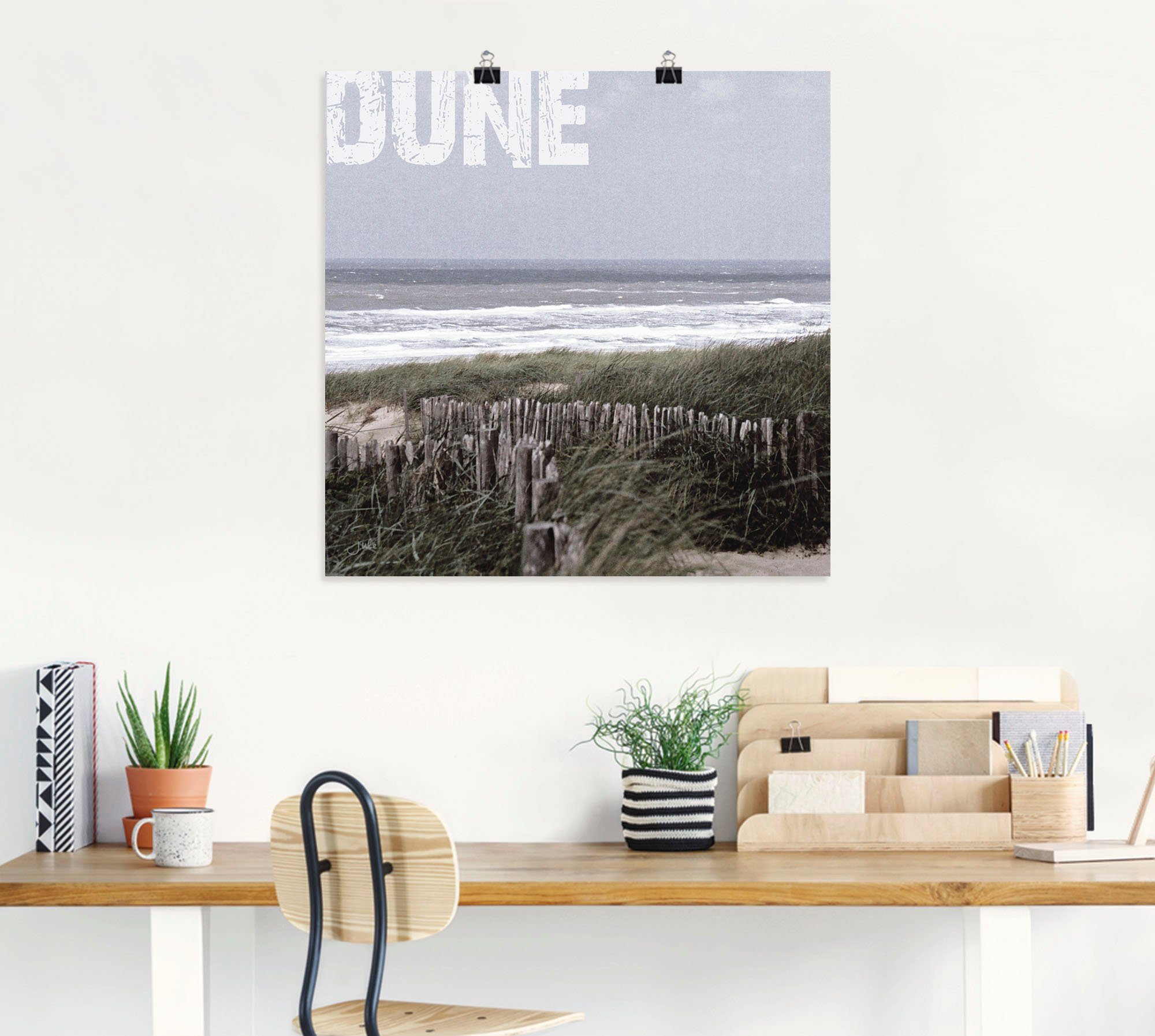 Artland Wandbild »Düne«, Strand (1 Stück), in vielen Größen & Produktarten - Alubild / Outdoorbild für den Außenbereich, Leinwandbild, Poster, Wandaufkleber / Wandtattoo auch für Badezimmer geeignet-kaufen