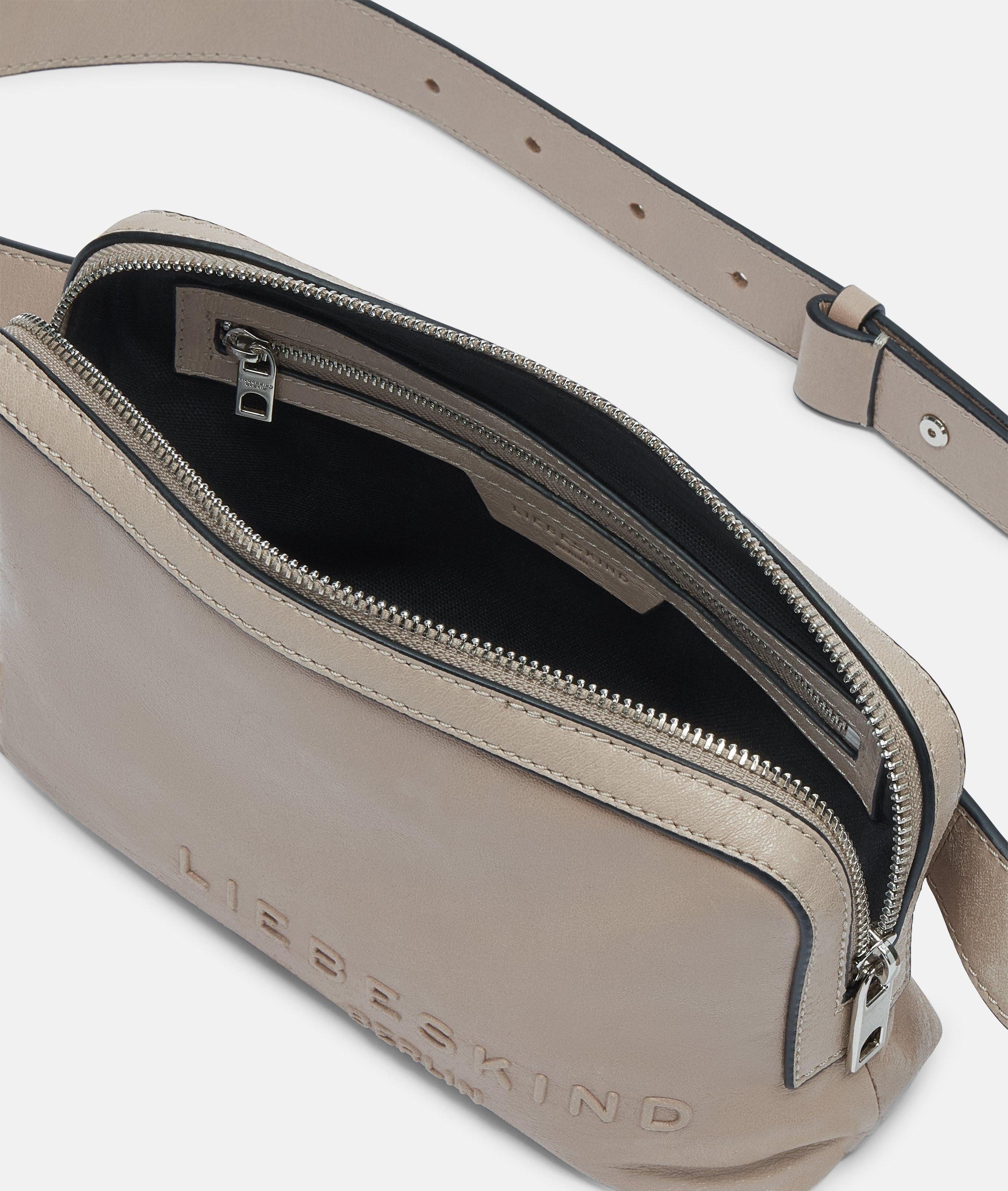 Liebeskind Berlin Gürteltasche Elvira Belt-Bag M, Kompakte Gürteltasche aus Lammleder