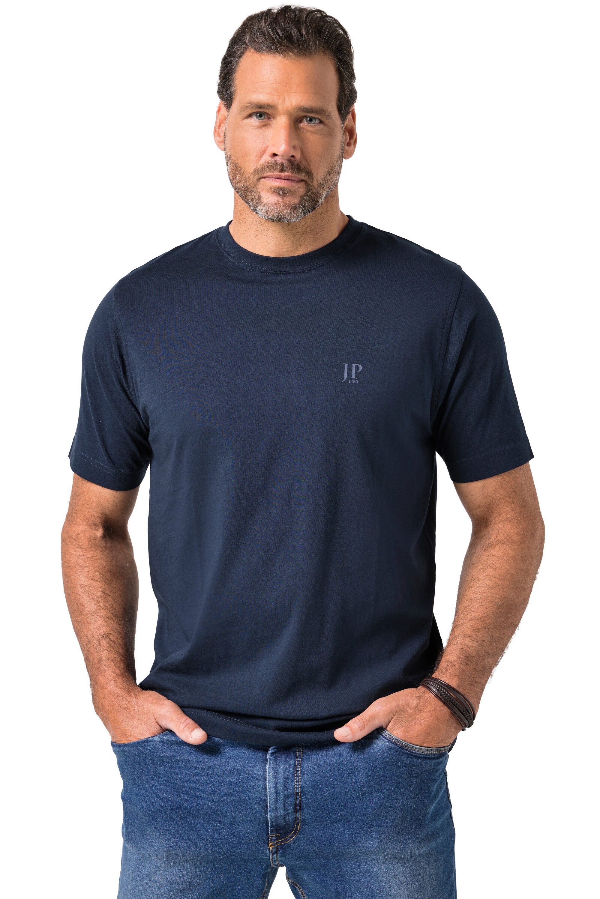 JP1880 T-Shirt T-Shirts Basic 2er-Pack Rundhals (2-tlg)