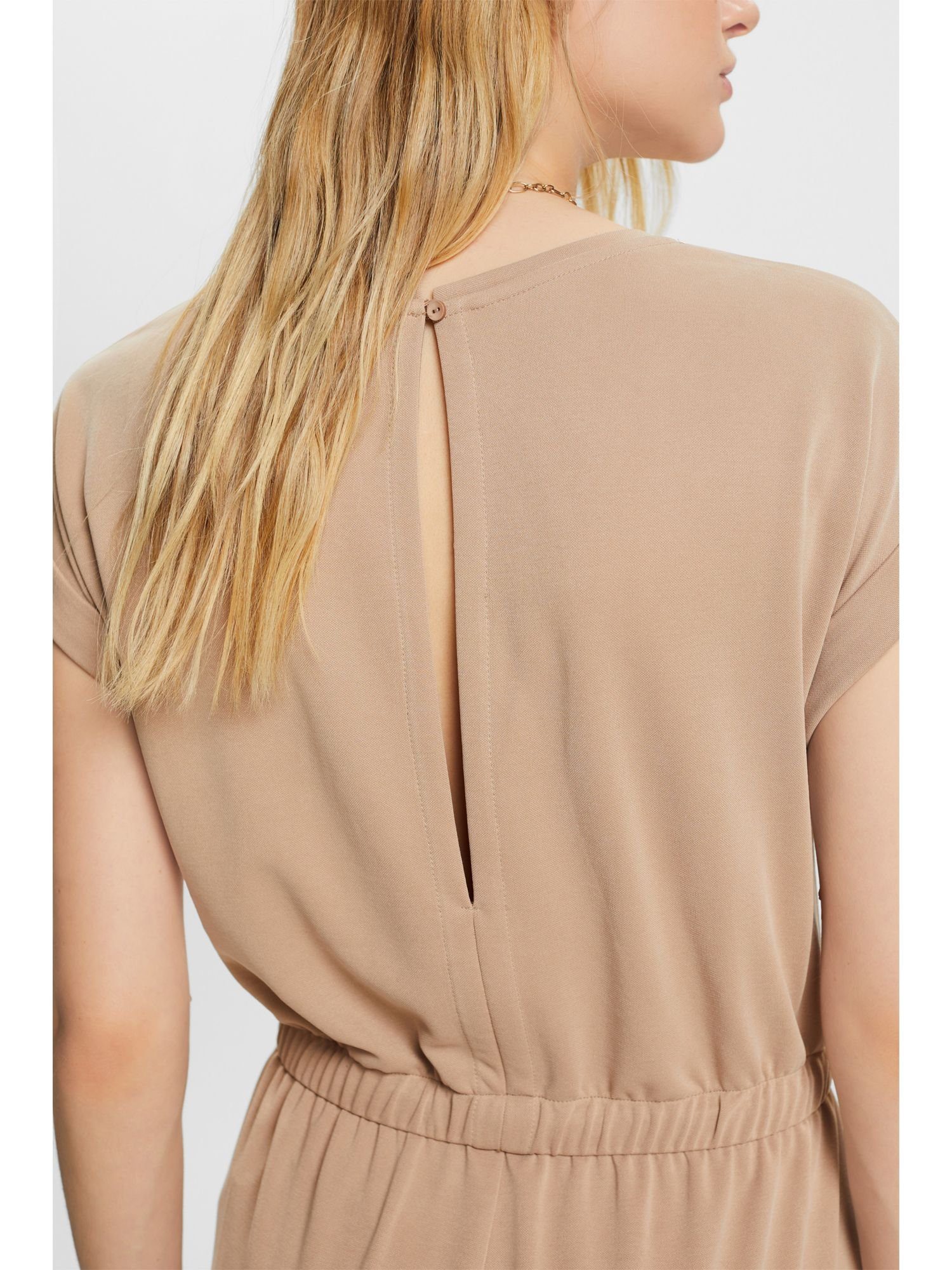 TAUPE mit Overall Esprit Bindegürtel aus Jumpsuit Modal