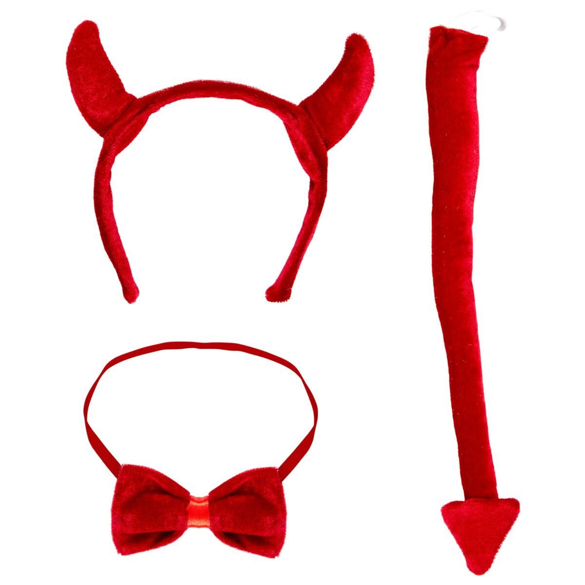 Widmann S.r.l. Kostüm WIDMANN Accessoire Set Teufelchen rot