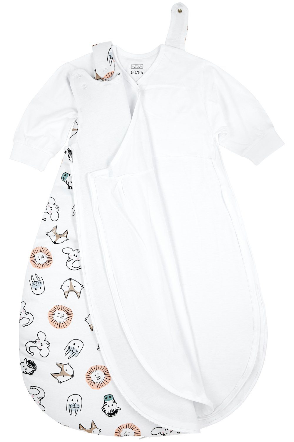 Meyco Baby Babyschlafsack Animal Multicolour (1 günstig online kaufen