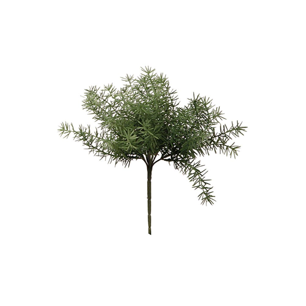 Kunstpflanze FINK Kunstblume Asparagus - grün - H. 26cm x B. 15cm x D. 23cm, Fink