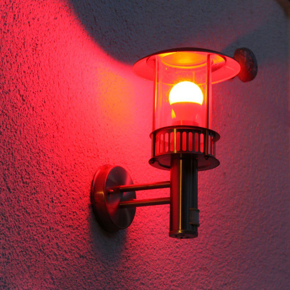 Watt Glühbirne RGB 4 Farbwechsel Globo dimmbar E27 Fassung LED LED-Leuchtmittel, Leuchtmittel