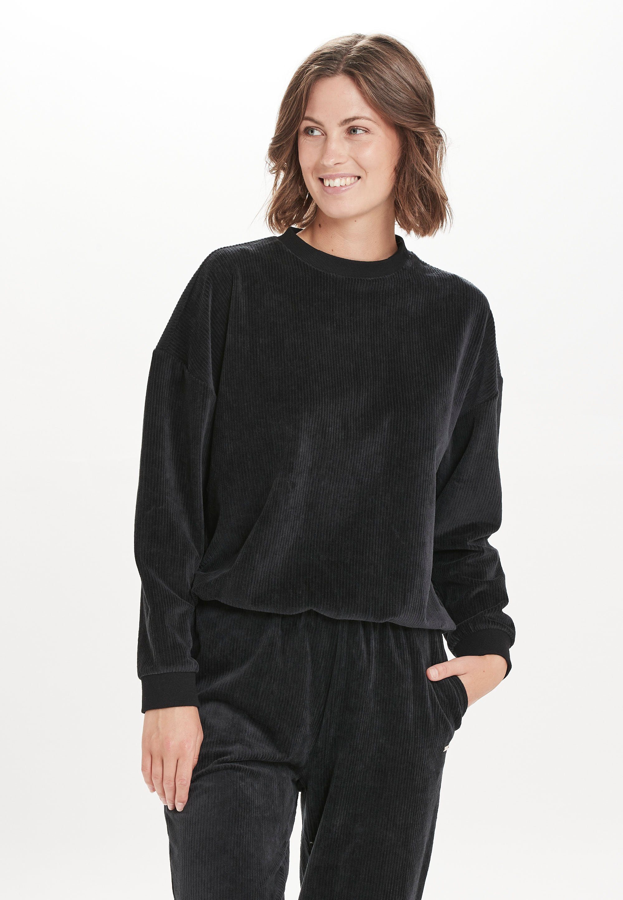 ATHLECIA Sweatshirt Marlie im trendigen Cord-Look