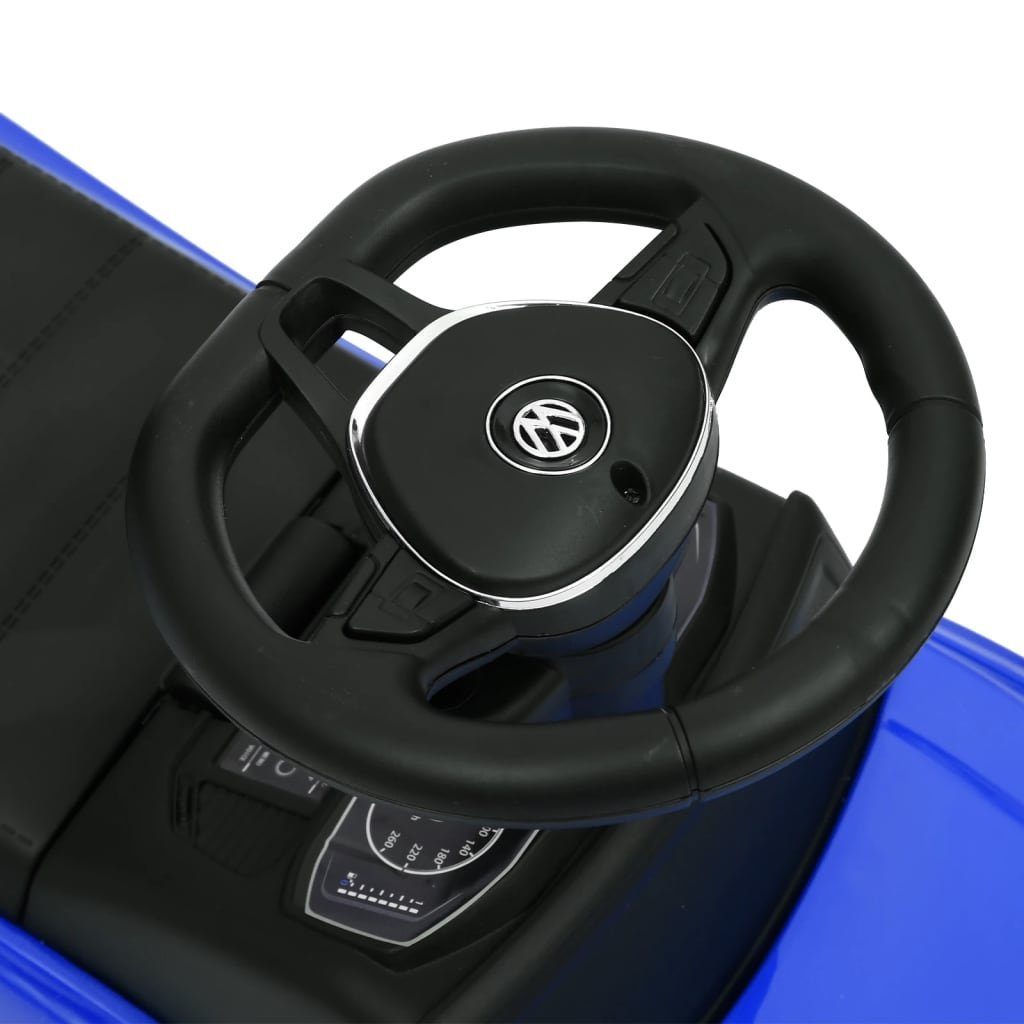 Blau vidaXL Rutschauto Tretfahrzeug Volkswagen T-Roc