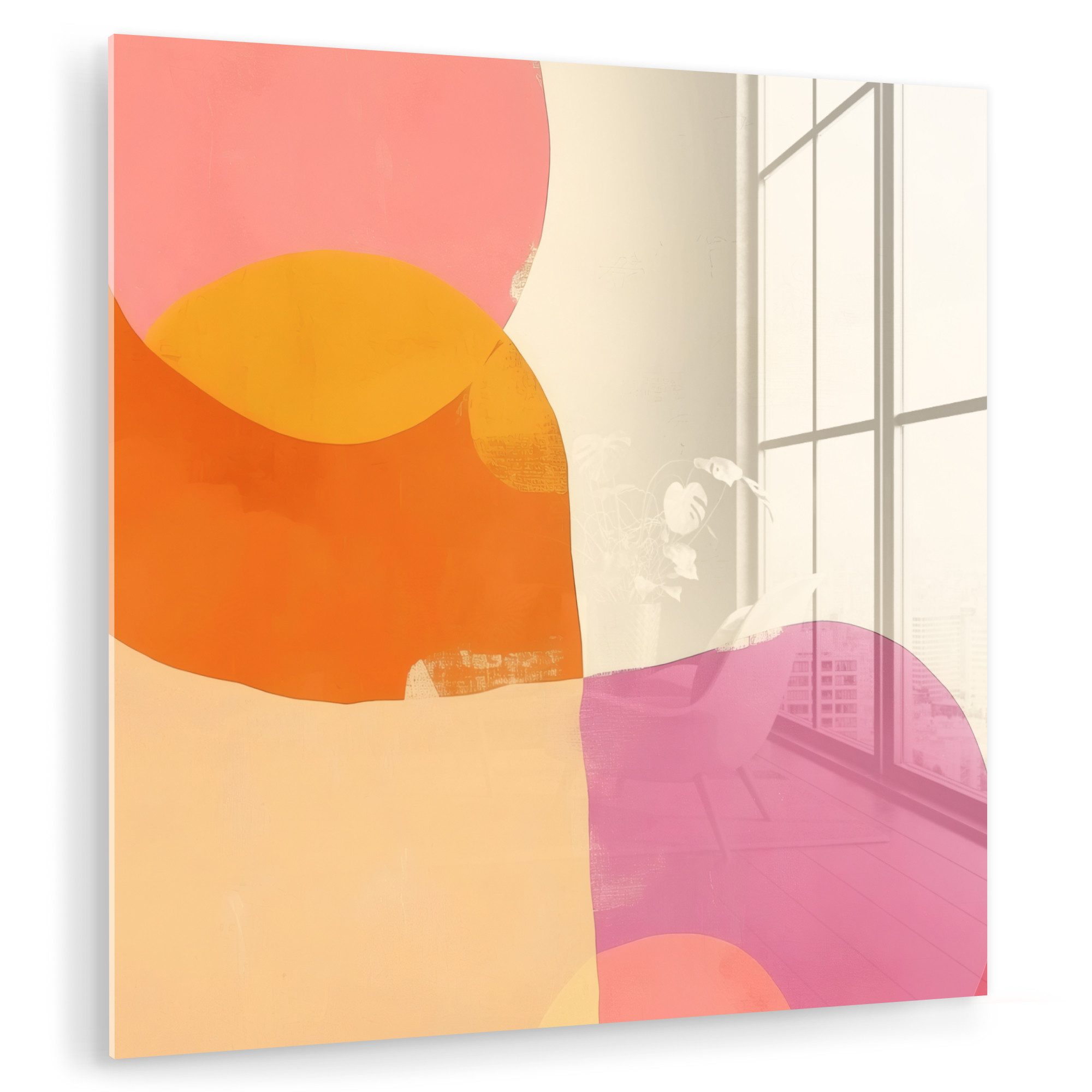 MuchoWow Acrylglasbild Formen - Abstrakt - günstig online kaufen
