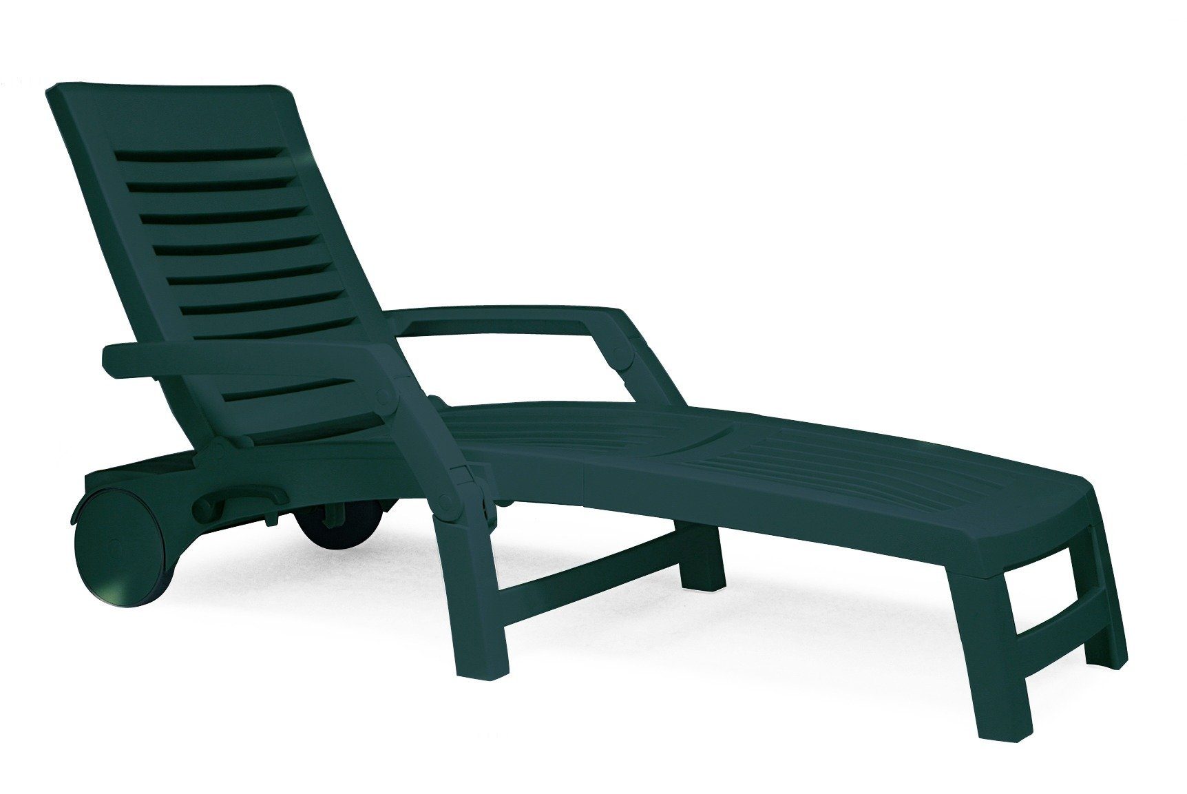 Best Gartenliege »Florida«, Kunststoff, grün OTTO