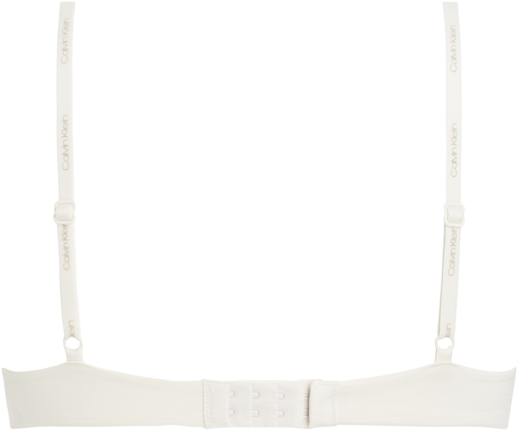 Calvin Klein Underwear Push-up-BH PUSH UP PLUNGE mit Logo-Print auf den Trägern – Bild 3 von 5