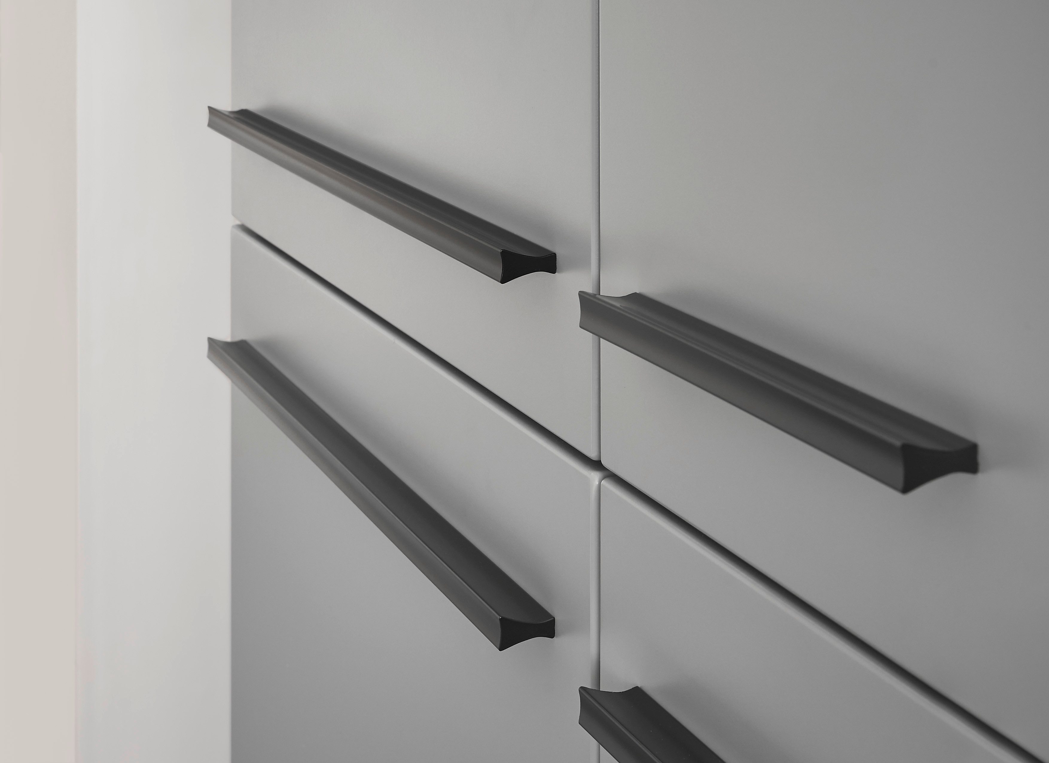 BASIC by Balculina Winkelküche Denver, Küche BxHxT 250 x 211 x 60, Breite 250 cm, wahlweise mit E-Geräten und Induktion