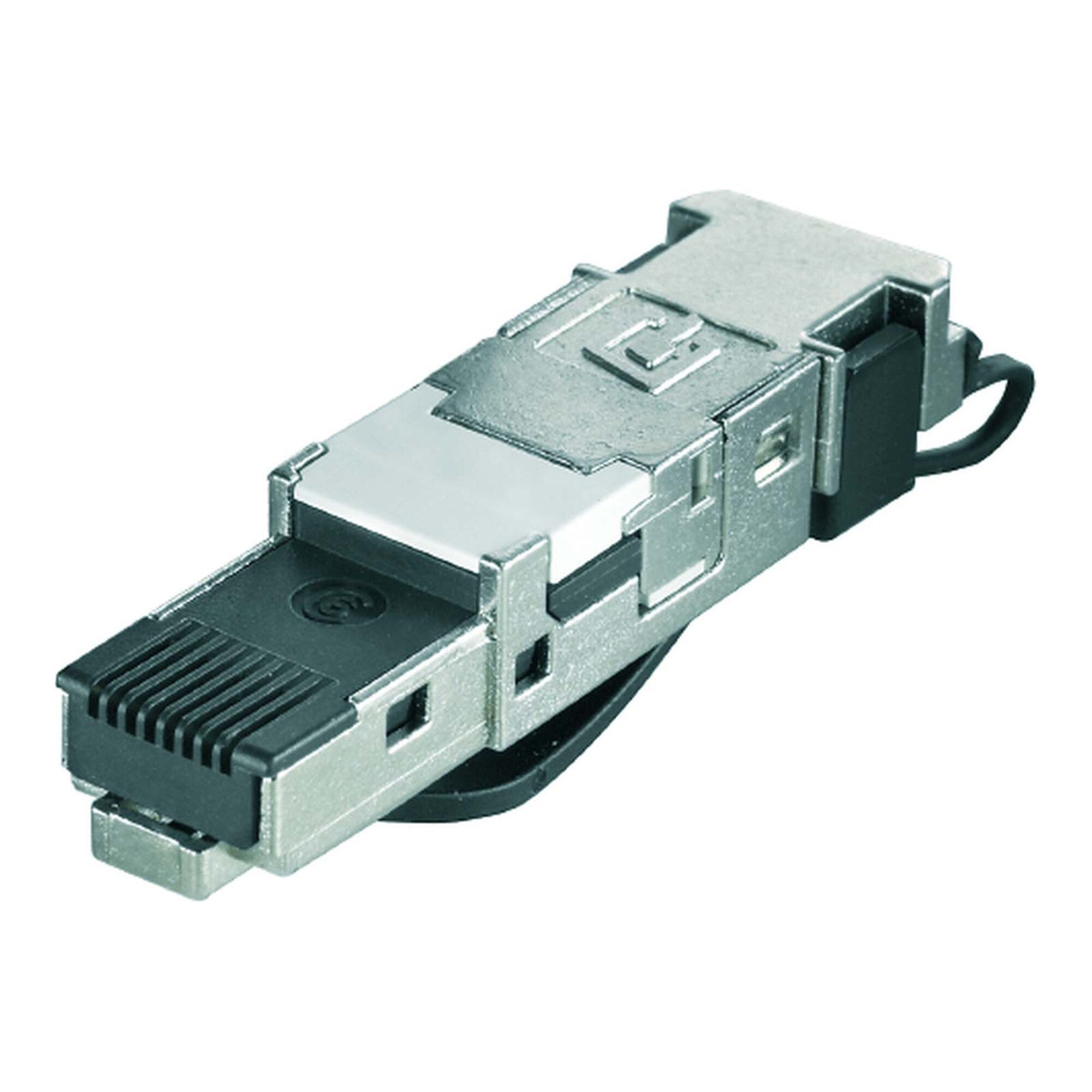 Weidmüller Verbinder Weidmüller Stecker RJ45 werkzeuglos IE-PS-RJ45-FH-BK