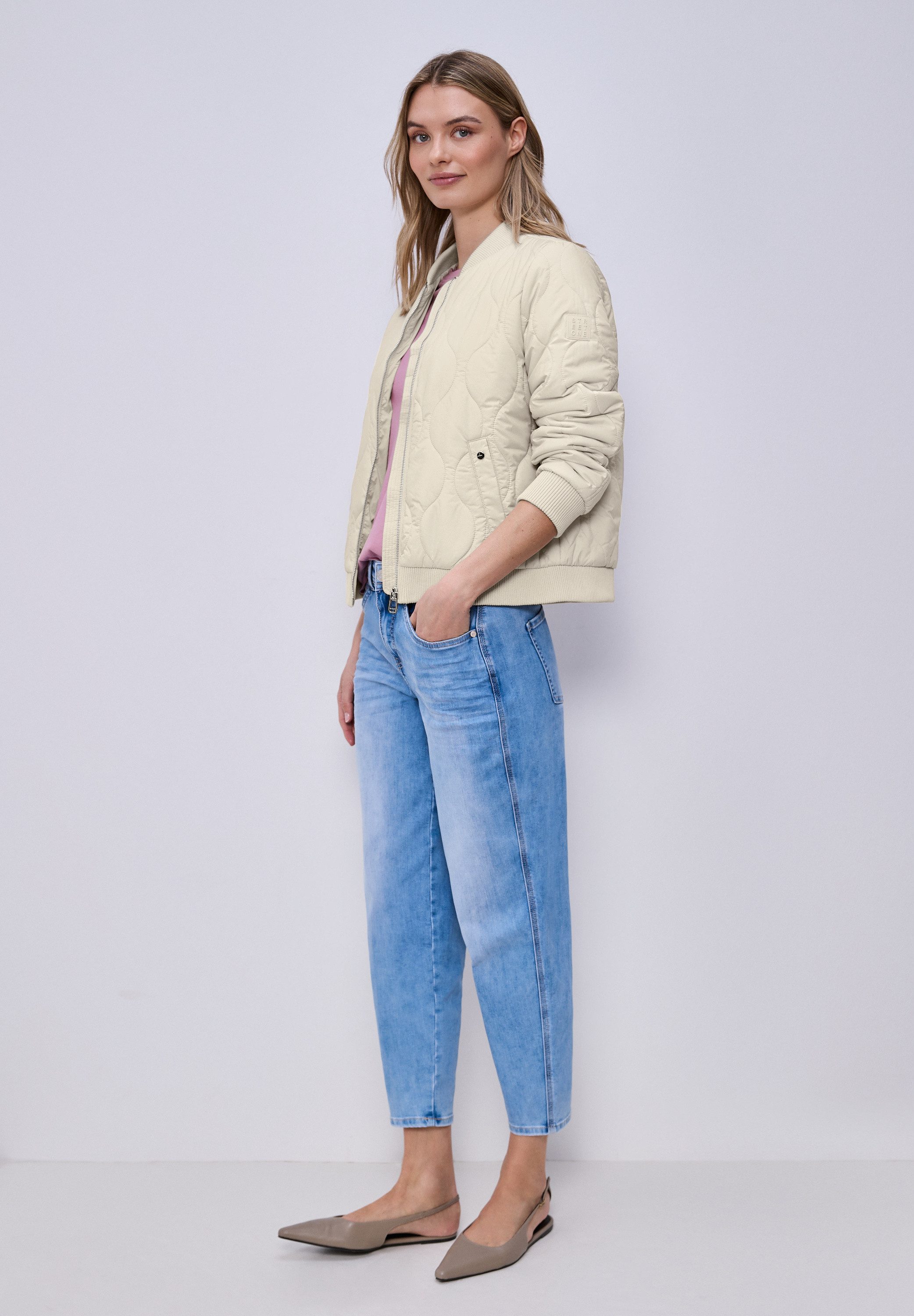 STREET ONE Kurzjacke mit Rundhalsausschnitt – Bild 5 von 5