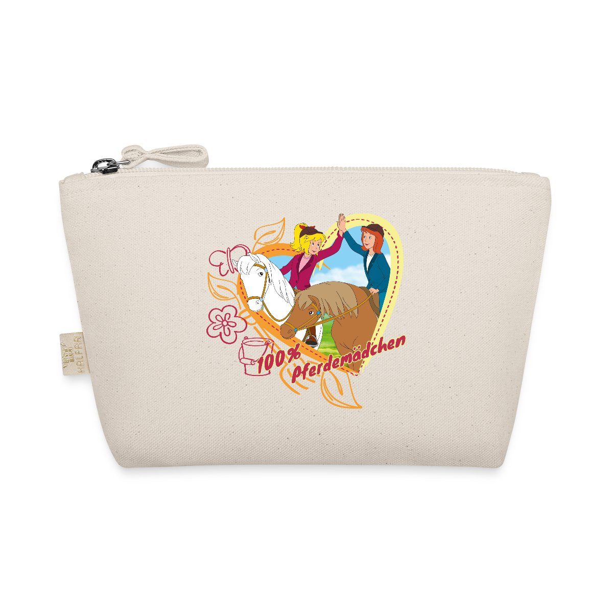 Kosmetiktasche Bibi Und Tina Pferdemädchen Herz Täschchen