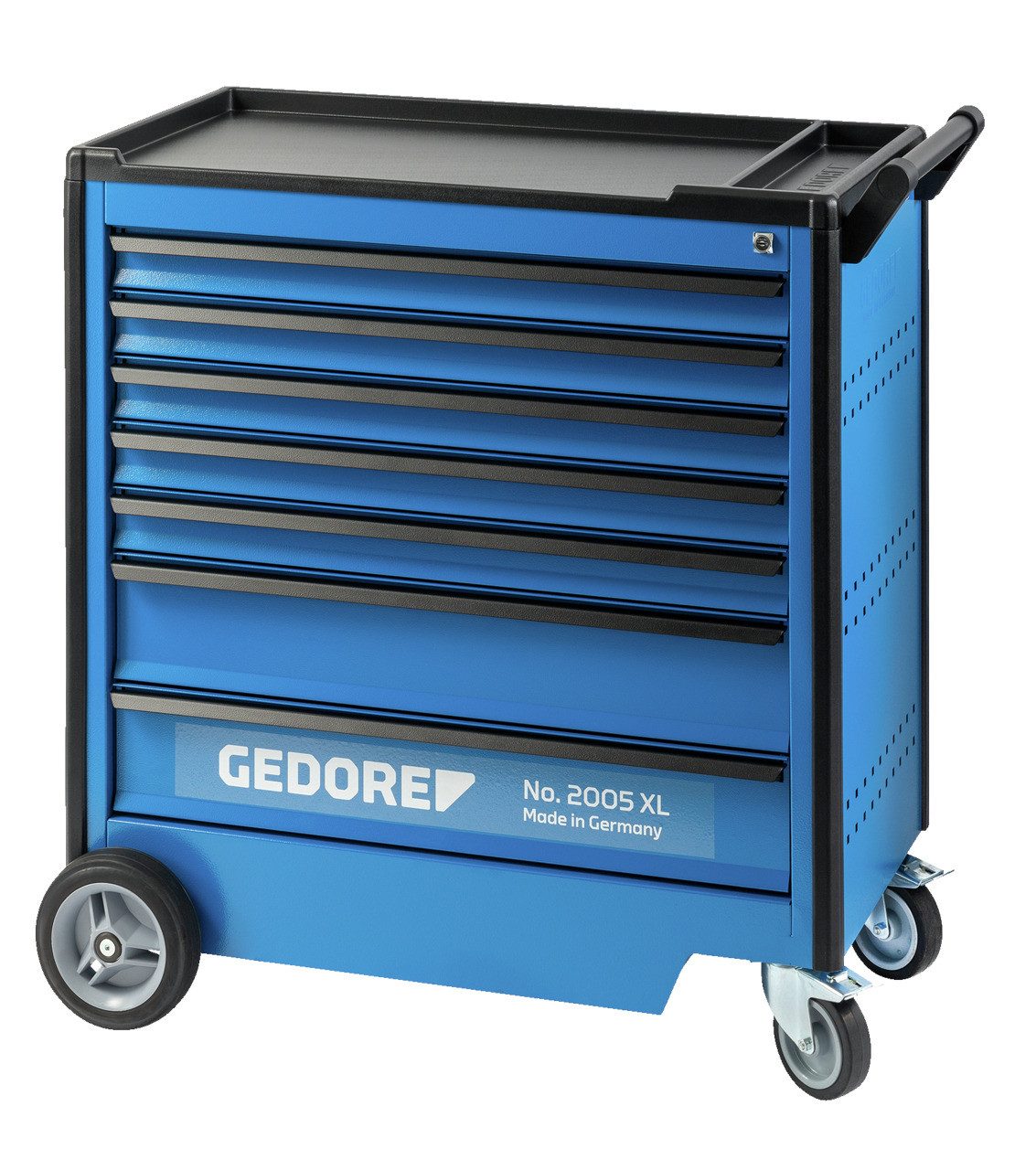 Gedore Werkzeugkoffer 2005 XL 0520 Werkzeugwagen mit 7 Schubladen