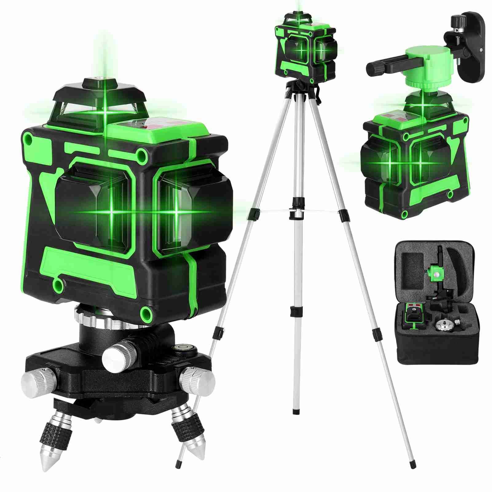cocosity Linienlaser 3D-Laser Wasserwaage mit 12 günstig online kaufen