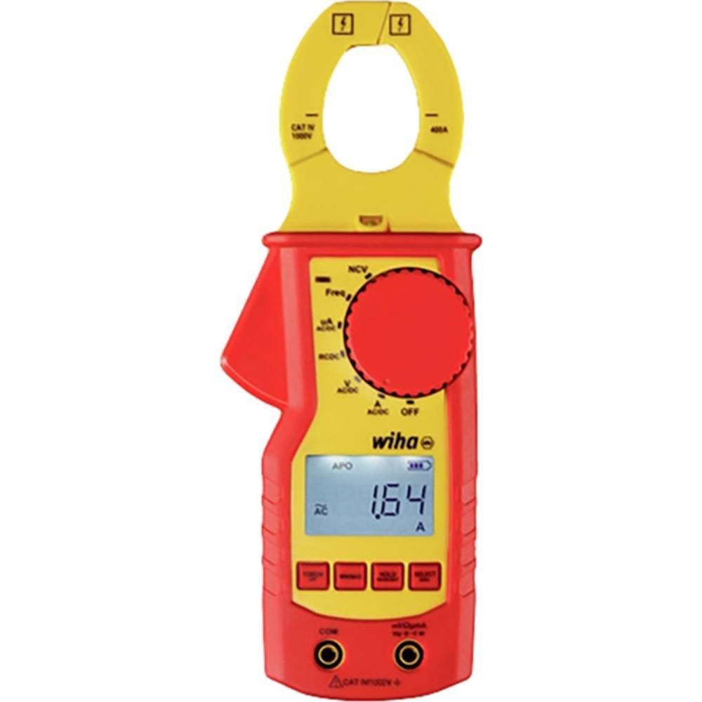 Wiha Multimeter Strommesszange bis 1 V AC, CAT IV inkl. 2x AAA-Batterien 45219