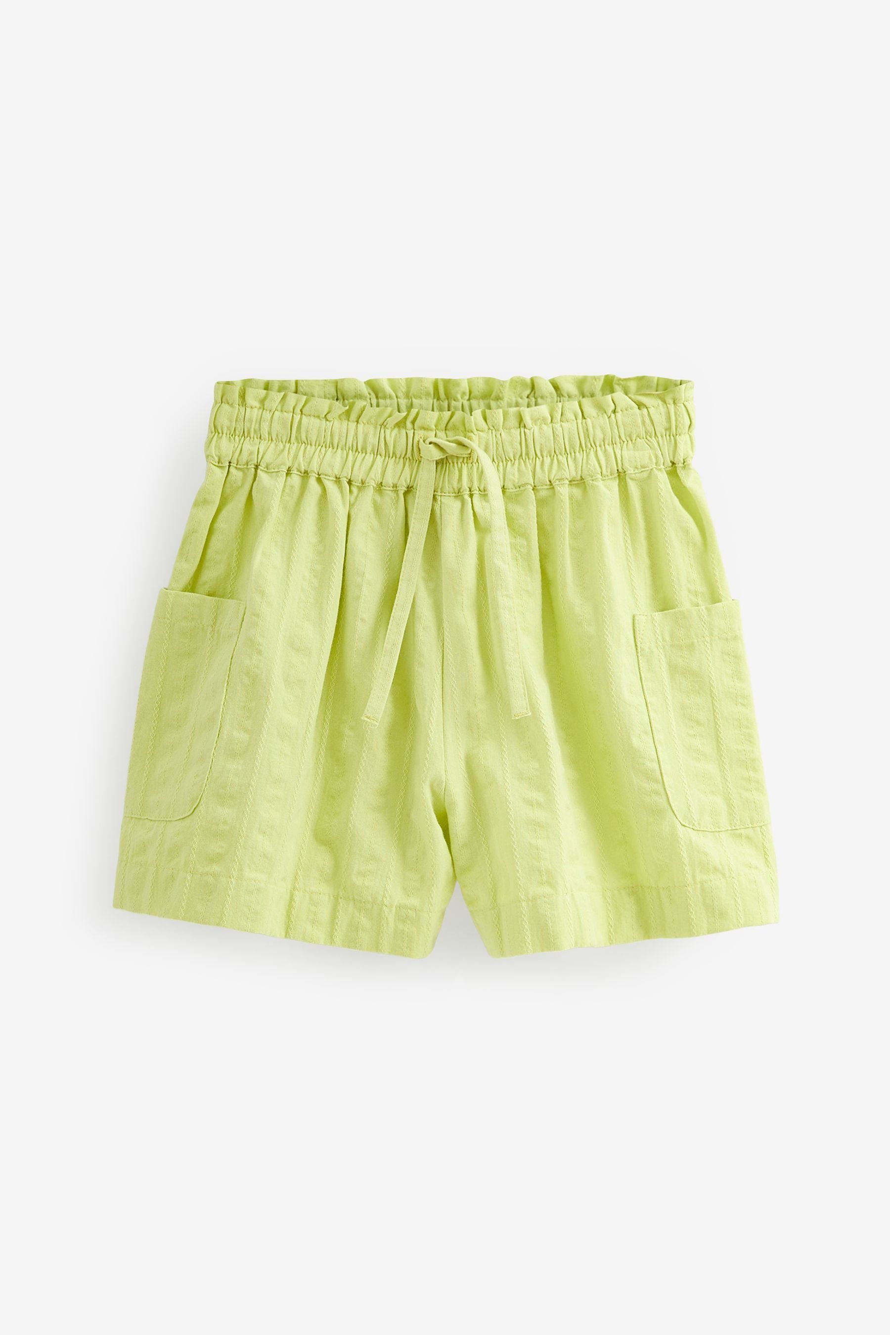 Next Shorts Strukturierte Shorts (1-tlg) Lime Green