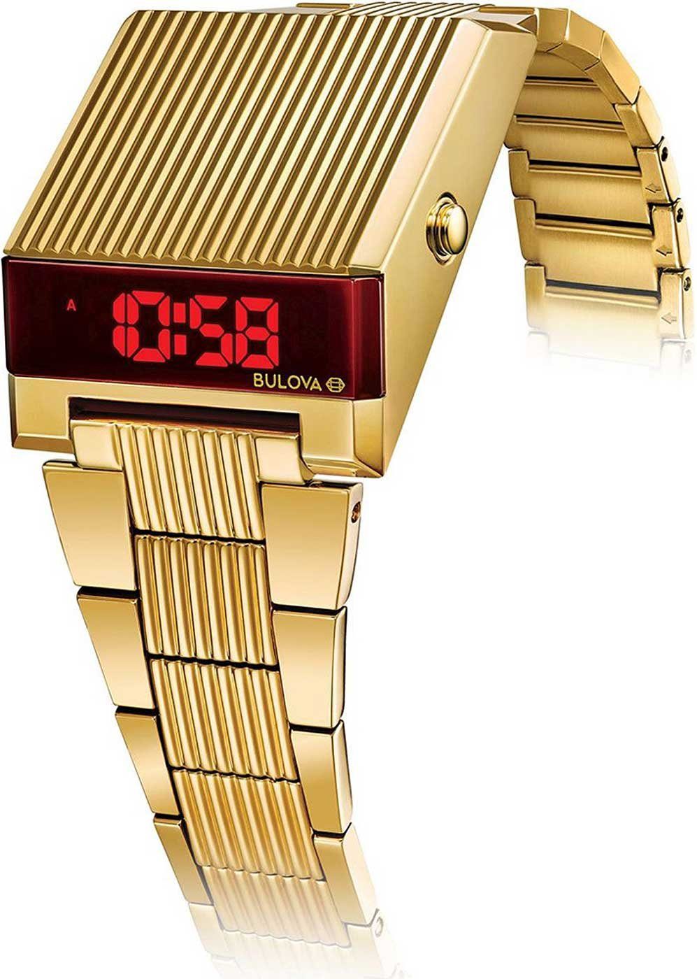 Bulova Quarzuhr Computron Uhr - Bulova Modell: 97C110