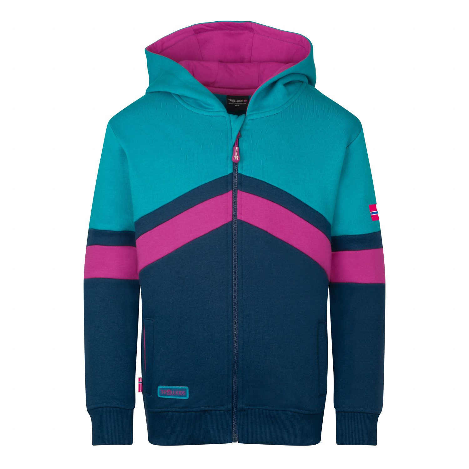 Kapuzensweatjacke Flekkefjord