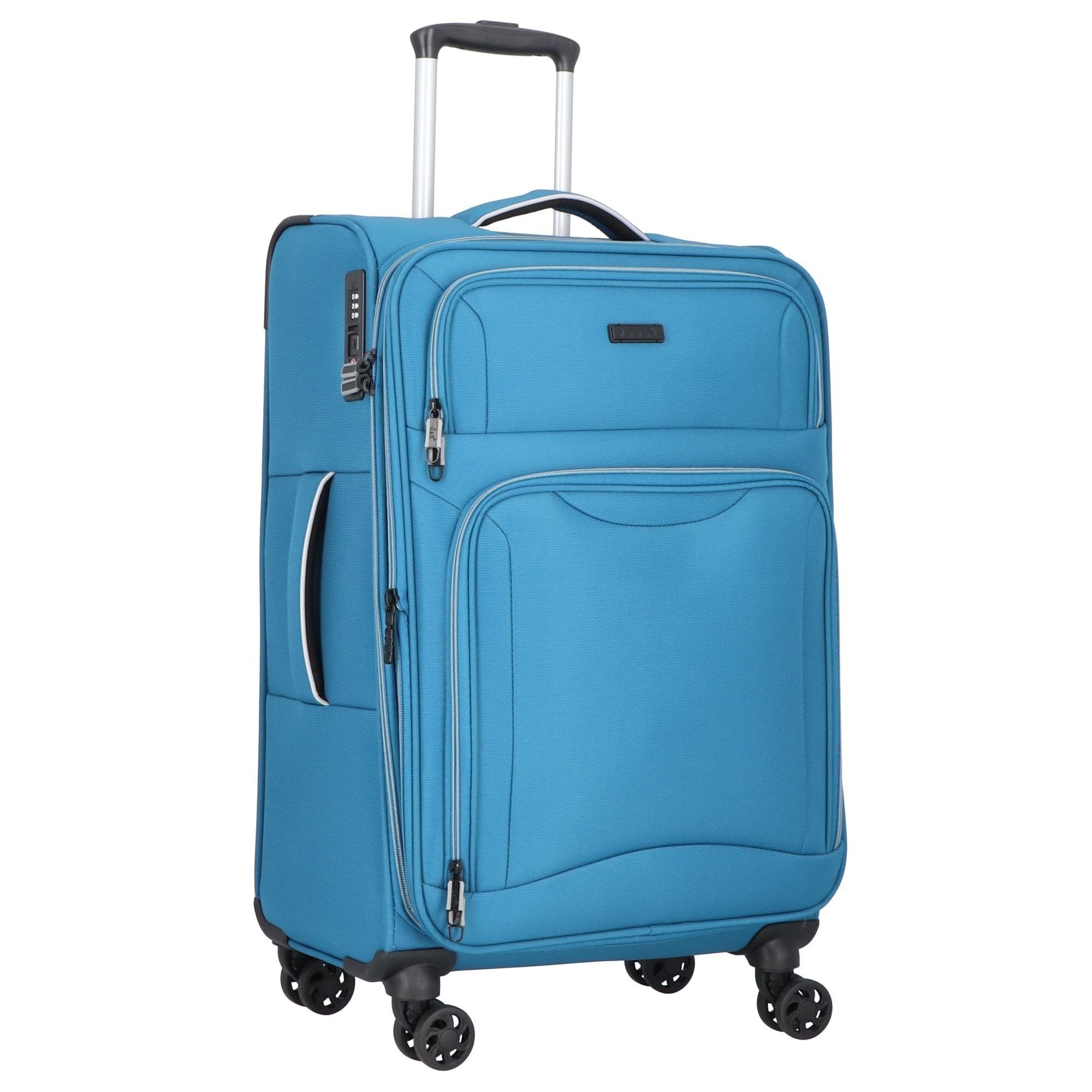 D&N Weichgepäck-Trolley Travel Line 9204, 4 Rollen, Polyester günstig online kaufen