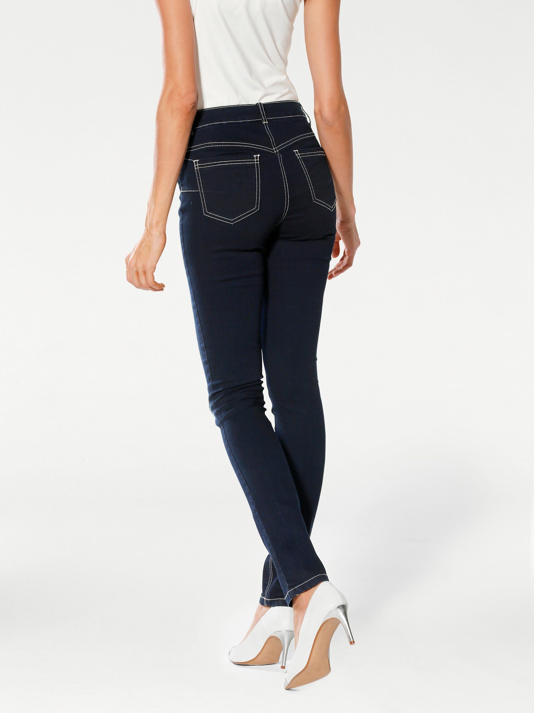 heine Bequeme Jeans Bauchweg-Jeans normal
