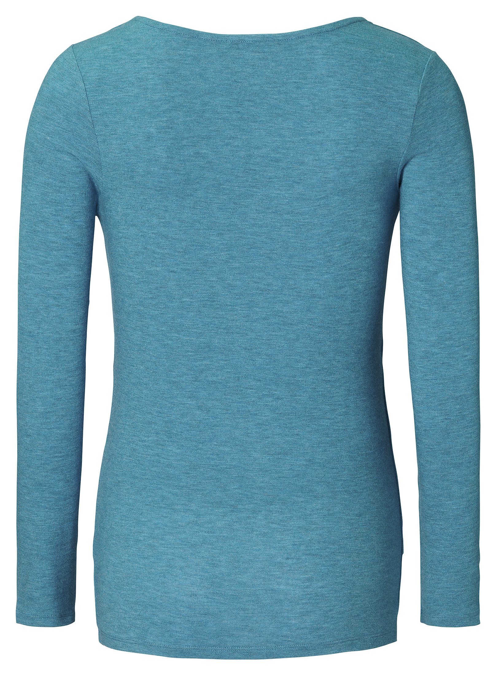 ESPRIT maternity Stillshirt ESPRIT Blue (1-tlg) Coral maternity Still-Shirt