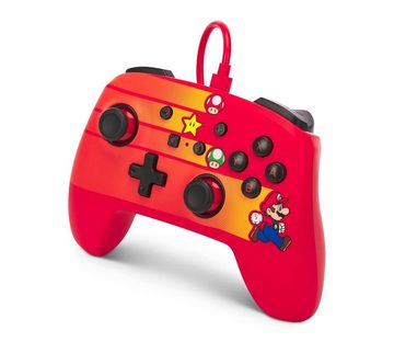 PowerA Verbesserter kabelgebundener Controller für Nintendo Switch Controller (Speedster Mario)