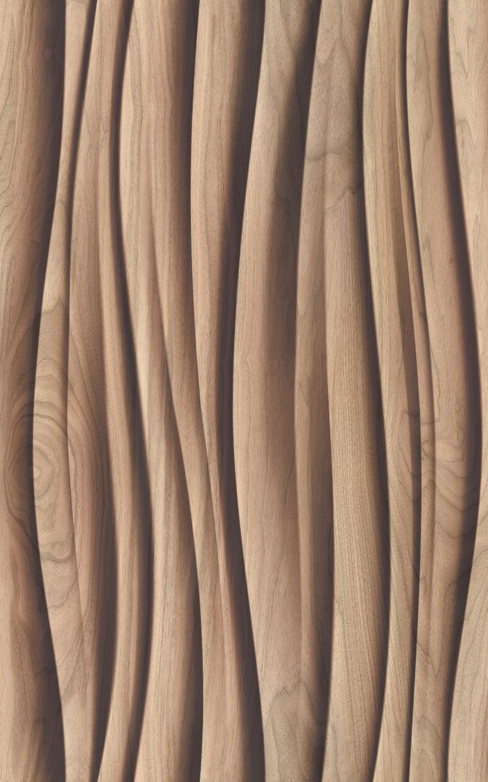 Marburg Vliestapete Holzoptik Wellenmuster Abstrakt 3D-Optik Braun 81667 Mo günstig online kaufen