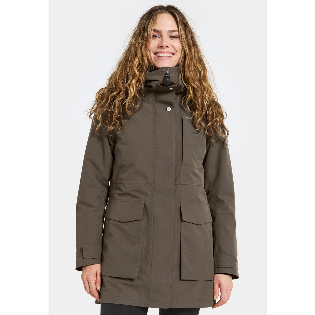 Didriksons Parka Harriet Damen Winterjacke, Wintermantel, Regenmantel, Kapuzenjacke, Funktionsjacke