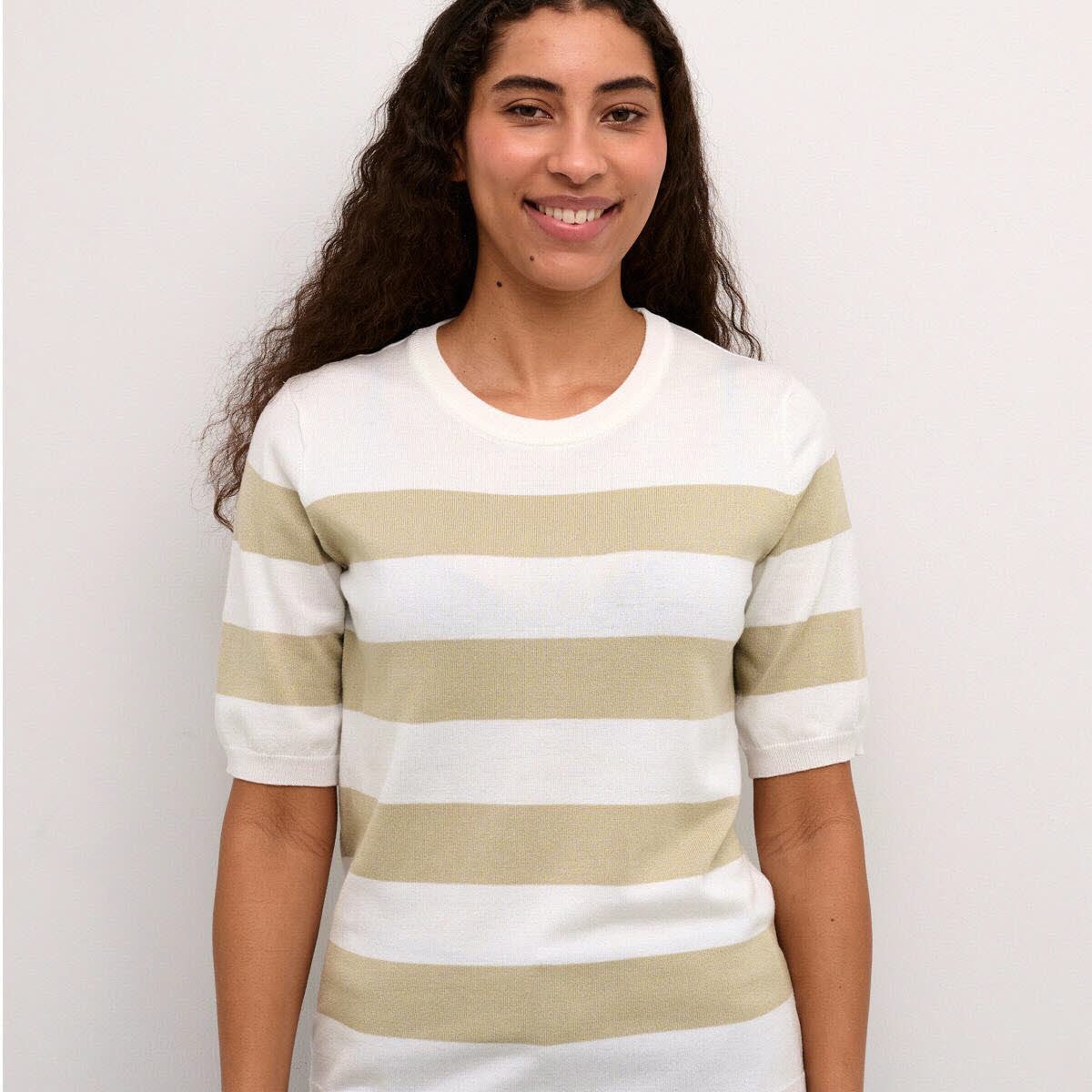 KAFFE Strickpullover KAlizza Stripped Knit