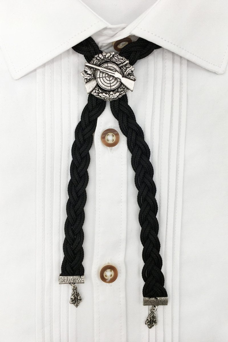 Luise Steiner Trachtenhemd Trachtenband - SCHÜTZE 2 - schwarz günstig online kaufen