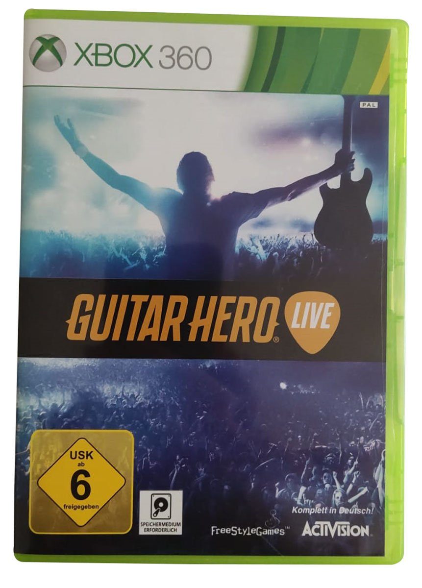 Activision Spiel, Guitar Hero: Live for Xbox 360 - nur das Spiel, Mu