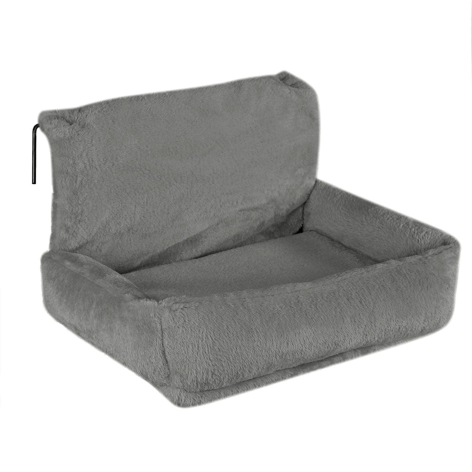 lionto Futternapf Katzenbett für Heizungen, Katzenheizungsliege, dunkelgrau günstig online kaufen