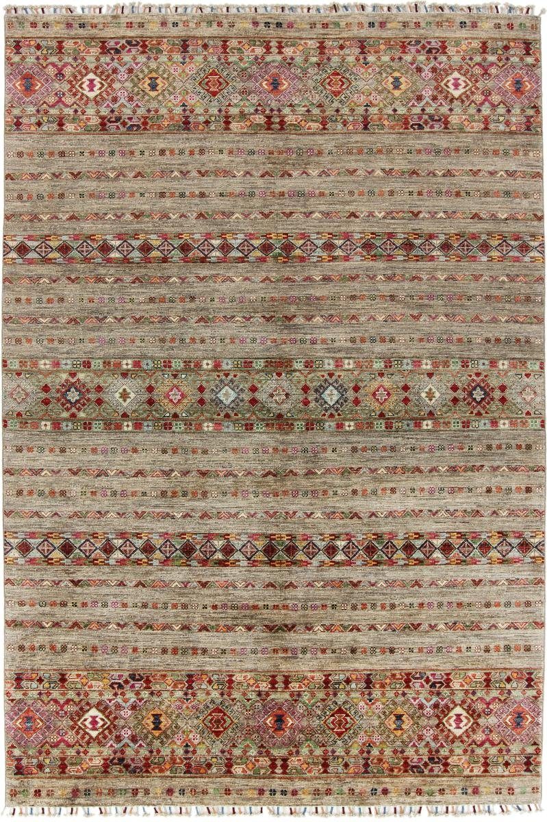 Orientteppich Arijana Shaal 171x253 Handgeknüpfter Orientteppich, Nain Trading, rechteckig, Höhe: 5 mm