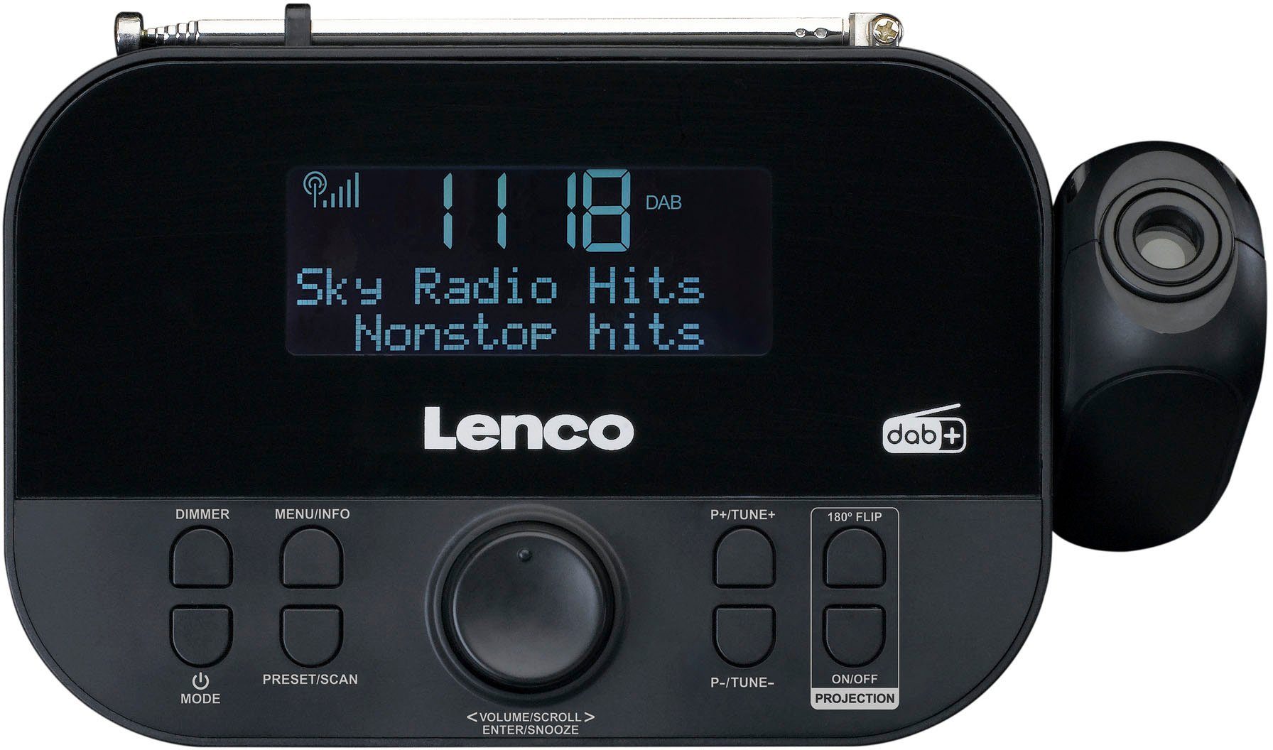 CR-615BK Lenco (DAB) Digitalradio