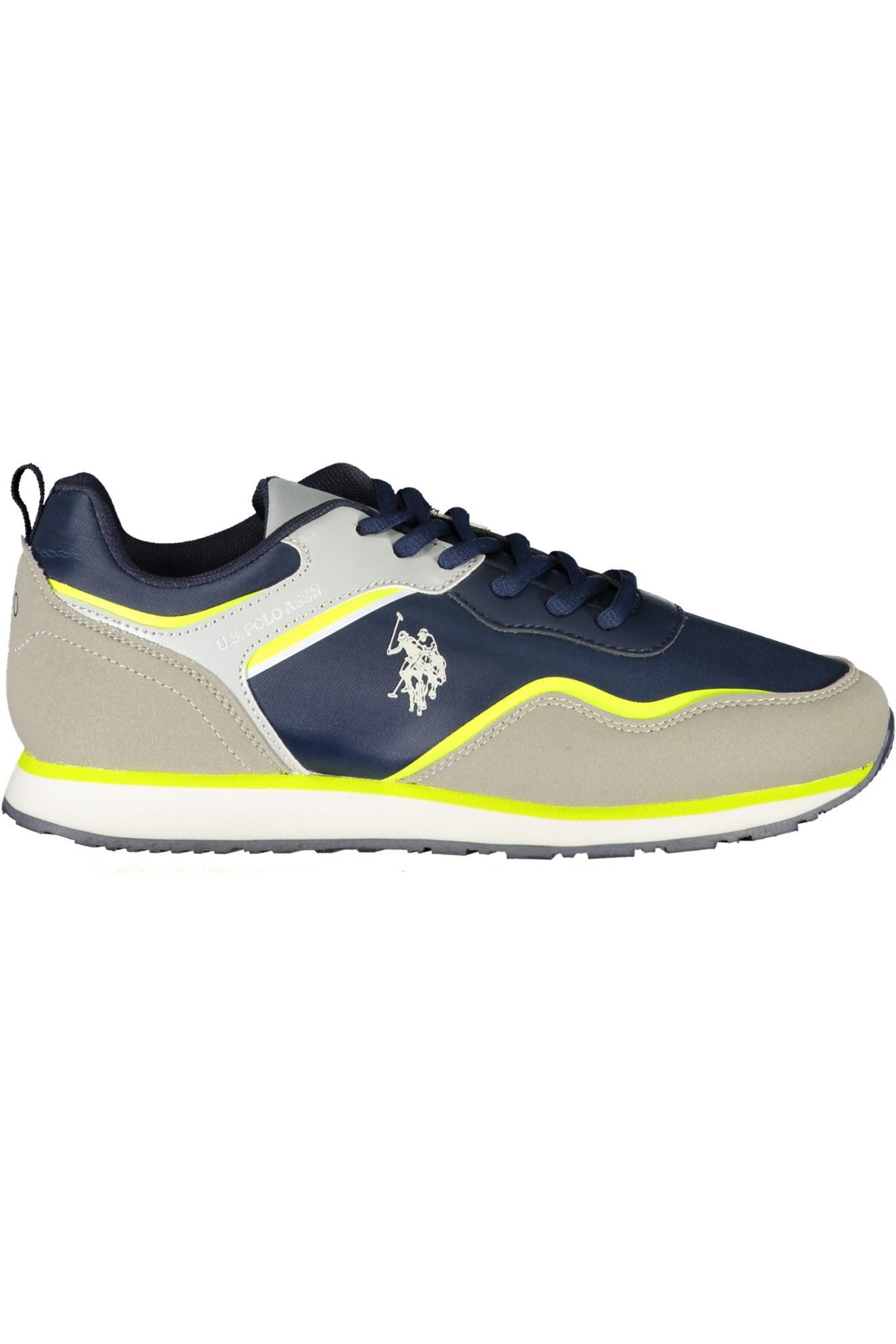 U.S. Polo Sneaker Damen Sportschuhe Blau - Kontrastdetails &