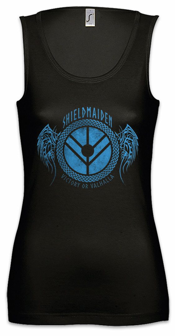 Tanktop Shieldmaiden I Ärmelloses Damen T-Shirt Schildmaid Walhalla Odin Thor