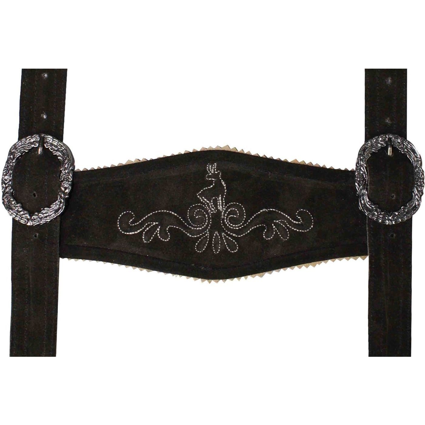 German Wear Hosenträger GW800-HT Hosenträger Stegträger für Trachten Lederhosen H-Träger