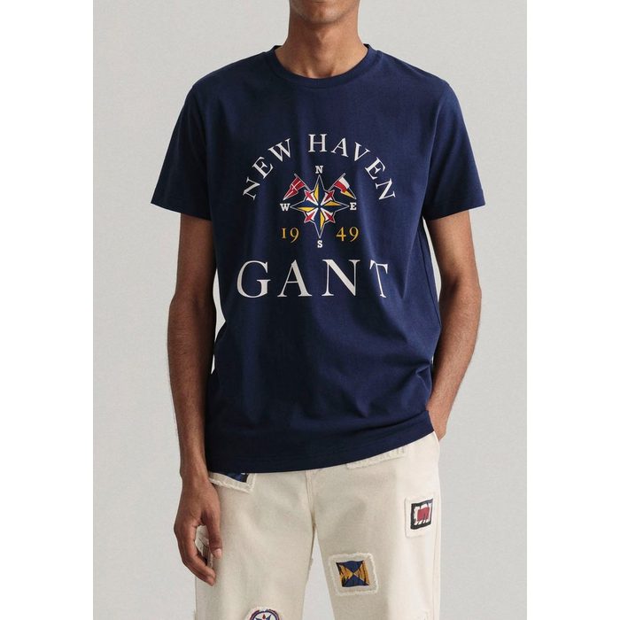 Gant T-Shirt D1. GANT SAILING